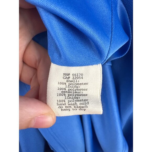 Women’s Pins and Needles XS Cornflower Blue Dress with a Cinched Waist & Ribbon - Picture 7 of 7